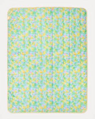 Picnic Blanket, Bluette Make Lemonade, large image 1 - Lilly Pulitzer