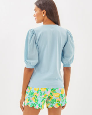 Ronson Knit Top, Bluette, large image 1