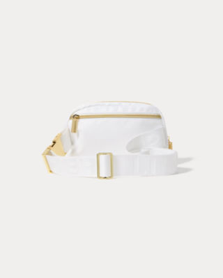 Lilly Pulitzer Jeanie Quilted Belt Bag In White