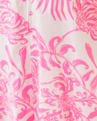Maella Midi Dress, Rousseau Pink Glisten In The Sun, large image 4