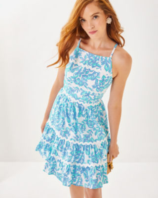 Angelynn Dress, Jacaranda Blue Simply The Zest, large
