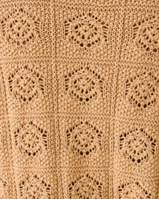 Lenalie Cardigan, Rattan Metallic Garden Crochet, large image 4