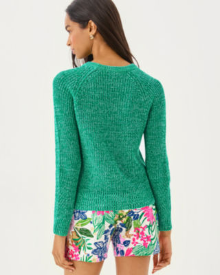 Belgrave Sweater, Kitts Green Marl, large image 2