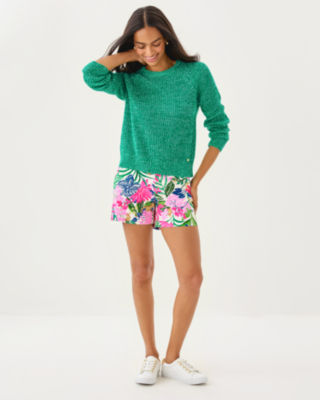 Belgrave Sweater, Kitts Green Marl, large image 4