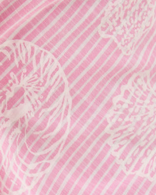 Caylinn Sleeveless Popover Dress, Conch Shell Pink Pigment Printed Secret Stripe, large image 4