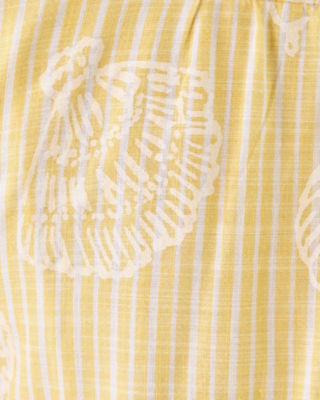Caylinn Sleeveless Popover Dress, Honeycomb Pigment Printed Secret Stripe, large image 4