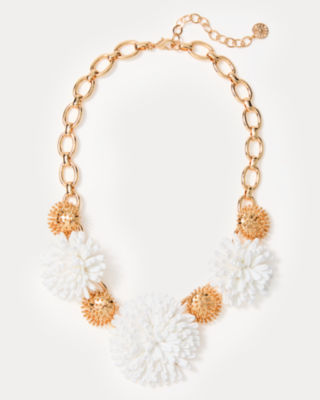 Summer Shorelines Necklace, Resort White, large