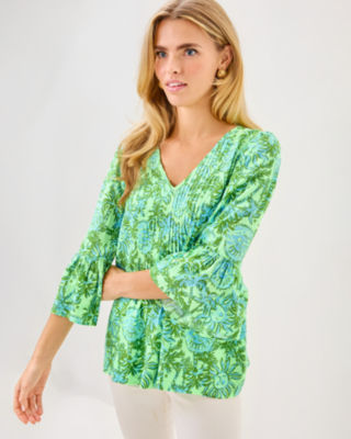 Lilly Pulitzer Danika Tunic In Green
