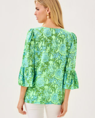 Lilly Pulitzer Danika Tunic In Green