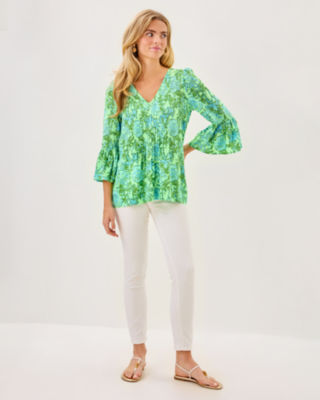 Lilly Pulitzer Danika Tunic In Green