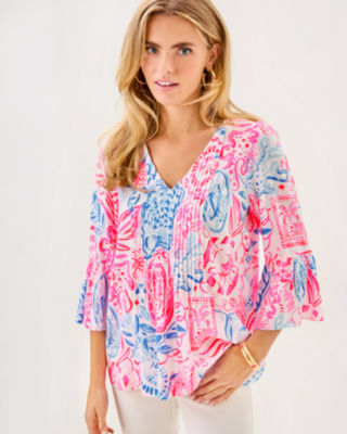 Danika Tunic, Resort White Sun Sea Sand, large