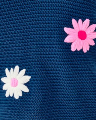 Lilly Pulitzer Tensley Embroidered Sweater In Blue