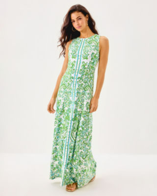 Lilly Pulitzer Ellison Maxi Dress In Green