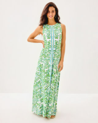 Lilly Pulitzer Ellison Maxi Dress In Green