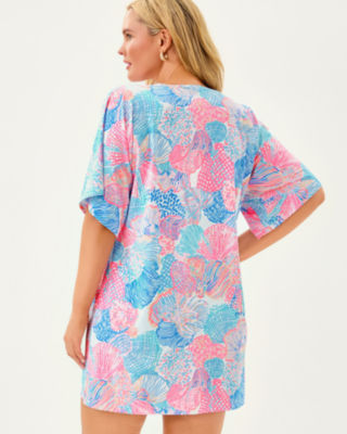 Malachi V-Neck Cover-Up, Multi Roar Of The Seas Engineered Coverup, large image 6