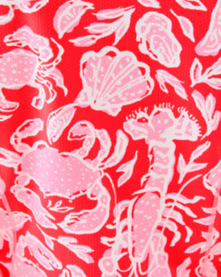 UPF 50+ Luxletic Justine Half Zip Jacket, Cane Coral Crab Collab, large image 4