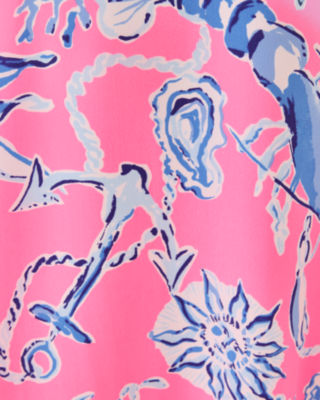 Verica Silk Maxi Dress, Rousseau Pink Oversized Barefoot Beachcombers, large image 5