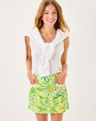 Gardner Mini Skort, Limoncello Sunbelievable, large image 3