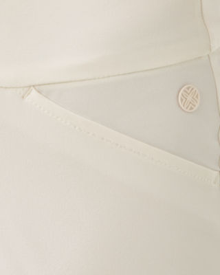 Lilly Pulitzer Upf 50+ Luxletic 28" Corso Kick Flare Pant In White