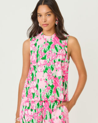 Anya Top, Putting Green Hannah Engineered, large