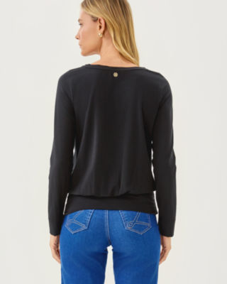 Tamika Top, Noir, large image 1