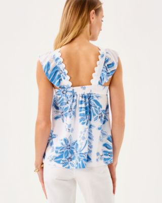 Gyah Top, Resort White Jet Set Jungle, large image 1
