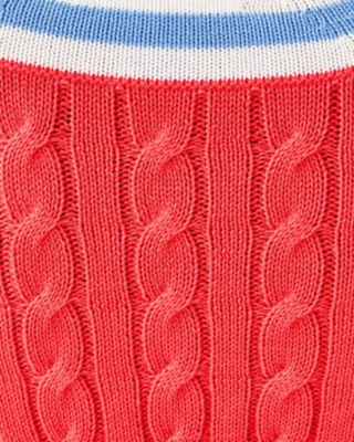 Brockton Sweater, Cane Coral X Jacaranda Blue Tipping, large image 4