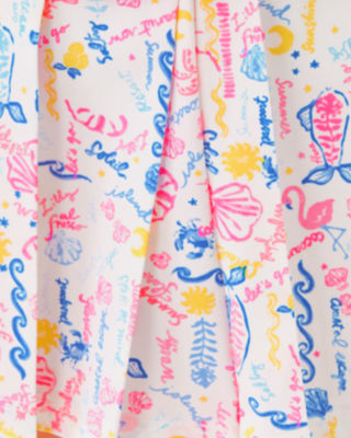 Girls Sylvana Skort, Multi Summer Serenade, large image 2