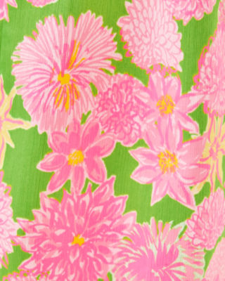 Sadie Maxi Romper, Multi Seaside Garden Overprint, large image 6