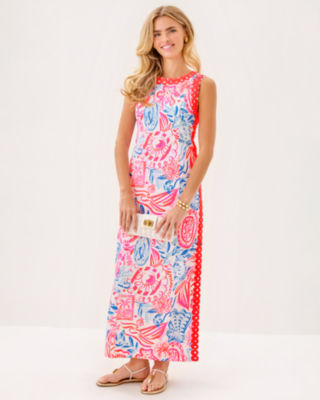 Sadie Maxi Romper, Resort White Sun Sea Sand, large image 1
