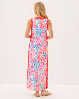 Sadie Maxi Romper, Resort White Sun Sea Sand, large image 2