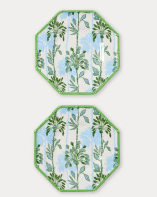Ceramic Appetizer Plates, , large  - Lilly Pulitzer