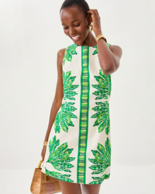 Lilly Pulitzer Devyn Stretch Shift Dress In White