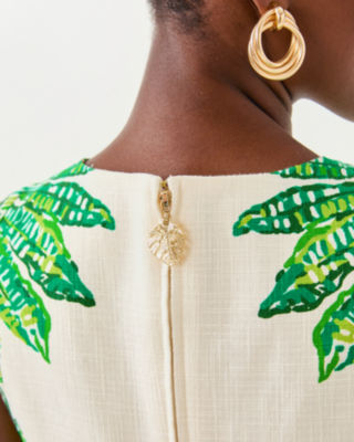 Lilly Pulitzer Devyn Stretch Shift Dress In White