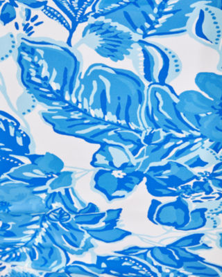 Lilly x Saint James Garde Cote MC Top, Azure Soleil Allover, large image 6