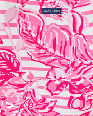 Lilly x Saint James Simone Shift Dress, Rose Soleil Allover, large image 4