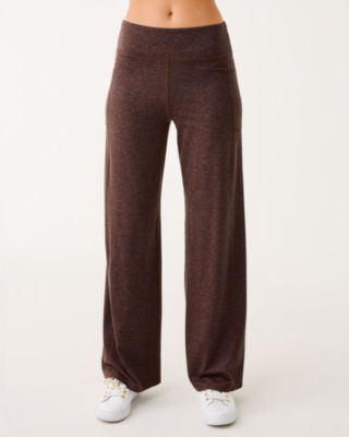 UPF 50+ 30.5" Galia High Rise Pant, French Roast X Noir Heather, large image 2