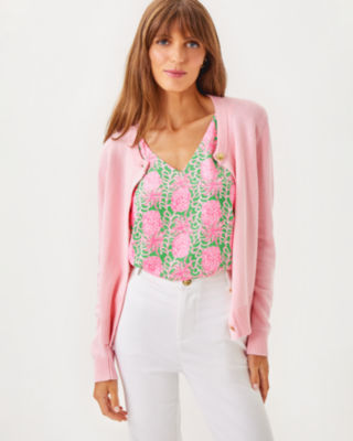 Florin Straight Hem Top, Fauna Green Party Like A Pineapple, large image 2