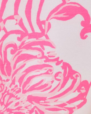 Blaise Short Sleeve Romper, Rousseau Pink Glisten In The Sun, large image 3