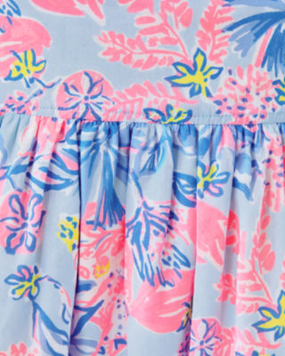 Corina Cotton Midi Skirt, Multi Elephant Splash, large image 5