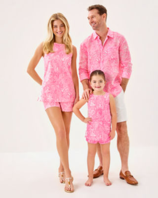 4" Sarissa Stretch Short, Conch Shell Pink Pennys Playground, large image 4