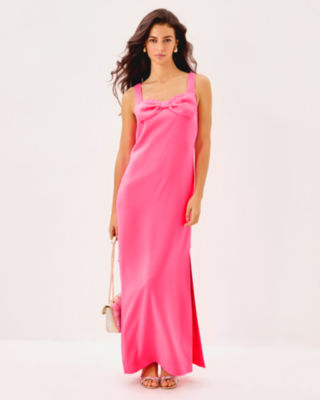Bria Maxi Dress, Sunkissed Pink, large