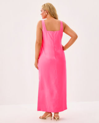Bria Maxi Dress, Sunkissed Pink, large image 5