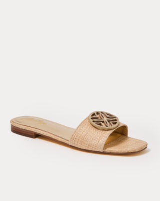 Nessa Slide Sandal, Natural, large image 1