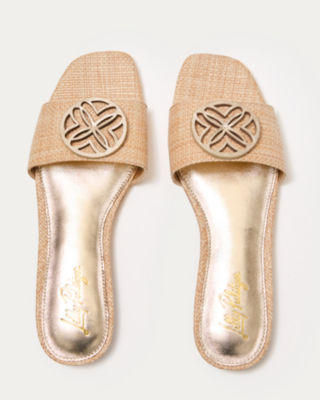 Nessa Slide Sandal, Natural, large image 2