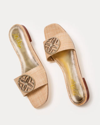 Nessa Slide Sandal, Natural, large image 3