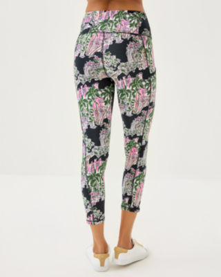 Lilly Pulitzer Upf 50+ Luxletic 24" Weekender High Rise Midi Legging In White