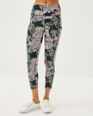 Lilly Pulitzer Upf 50+ Luxletic 24" Weekender High Rise Midi Legging In White