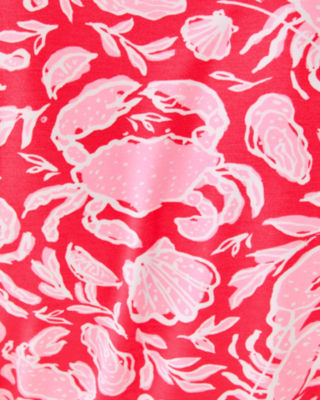 Ibby Skirted Romper, Cane Coral Crab Collab Engineered Romper, large image 4