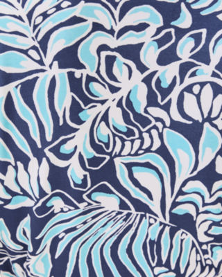 Ibby Skirted Romper, Sapphire Pool Summer Shorelines Engineered Romper, large image 4
